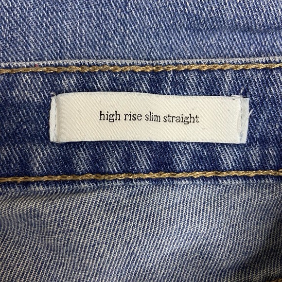 Sam Edelman Size 31 High Rise Slim Straight Jeans‎ Embroidered Southwestern Boho - Picture 9 of 15